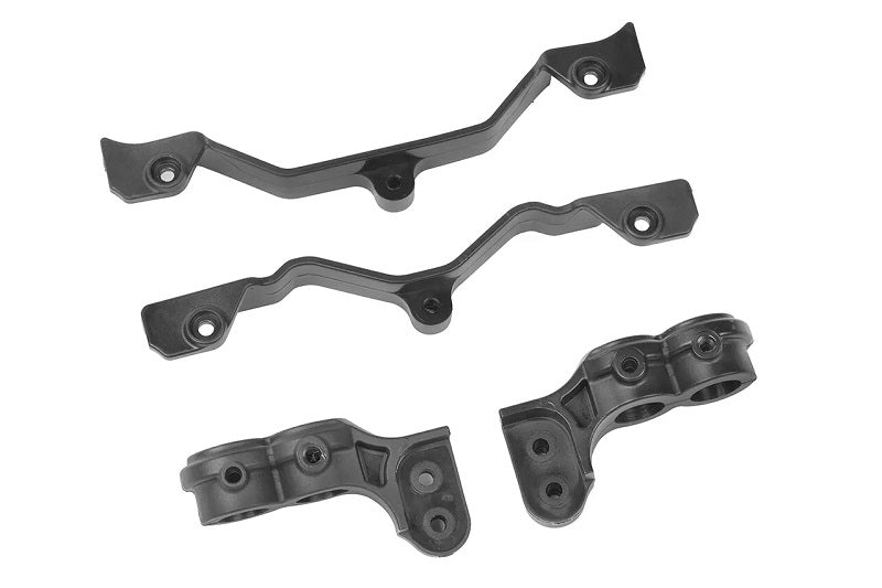 Corally Body Post Holder L/R - Shock Tower Covers FR/RE - 1 Set | RC Spare Part