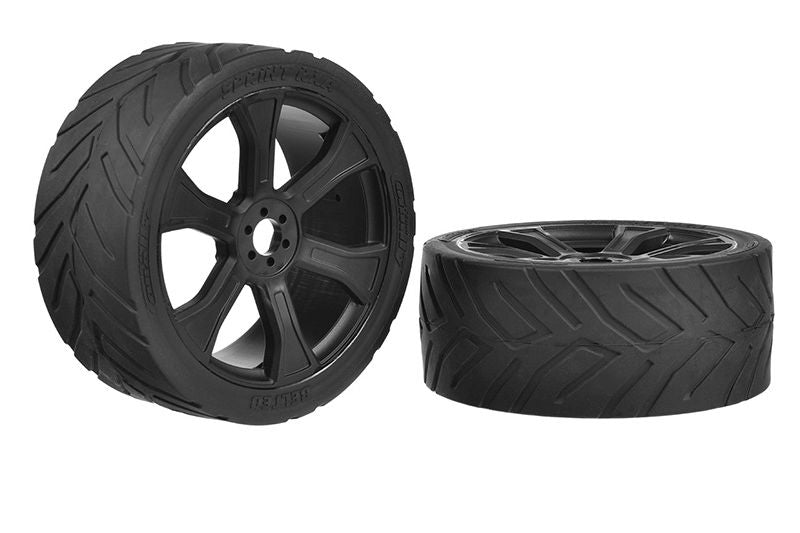 Corally Sprint RXA Asuga XLR Street Tires Low Profile Glued