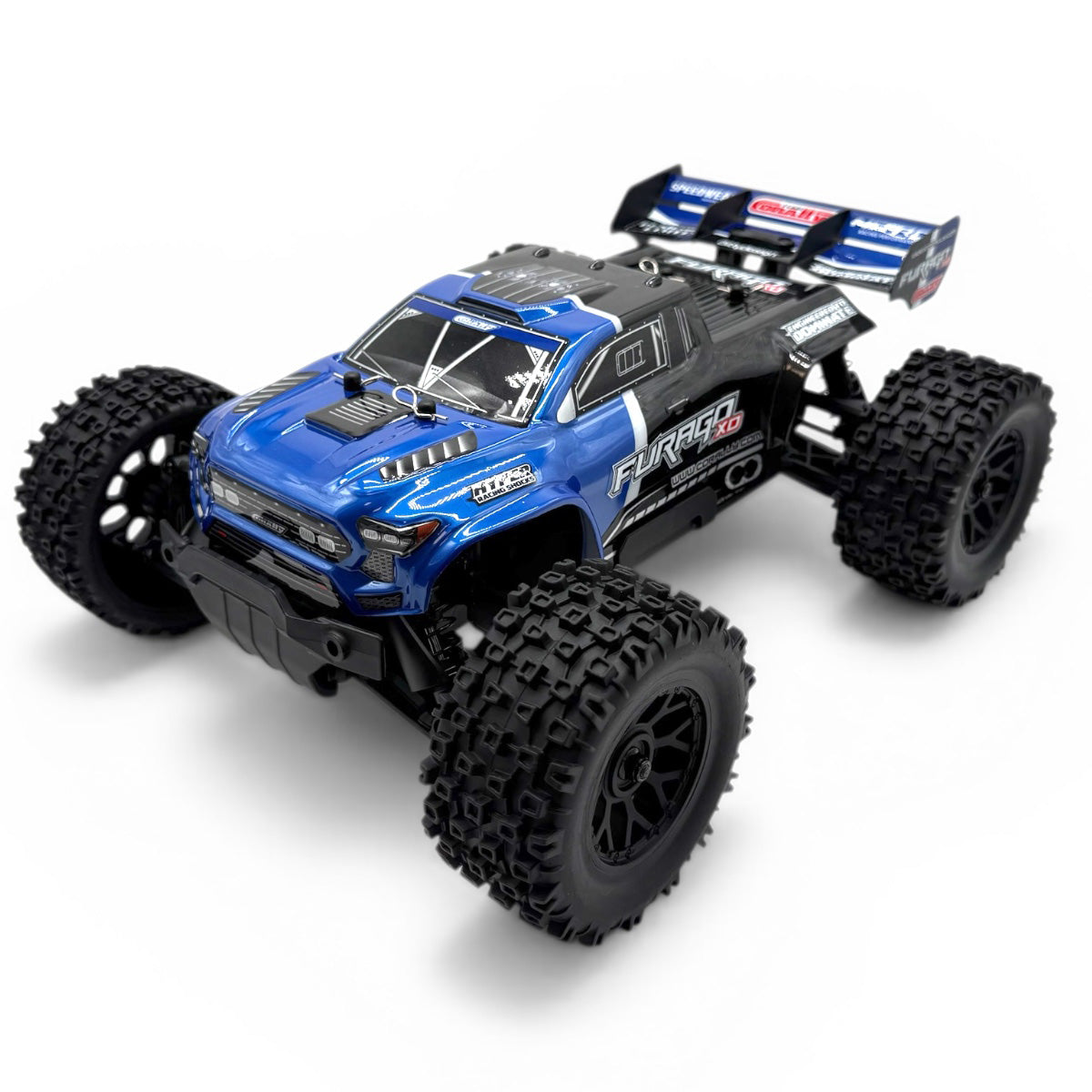 Team Corally Furago XD 1/12 4WD RTR Monster Truck Blue - 2S LiPo Ready