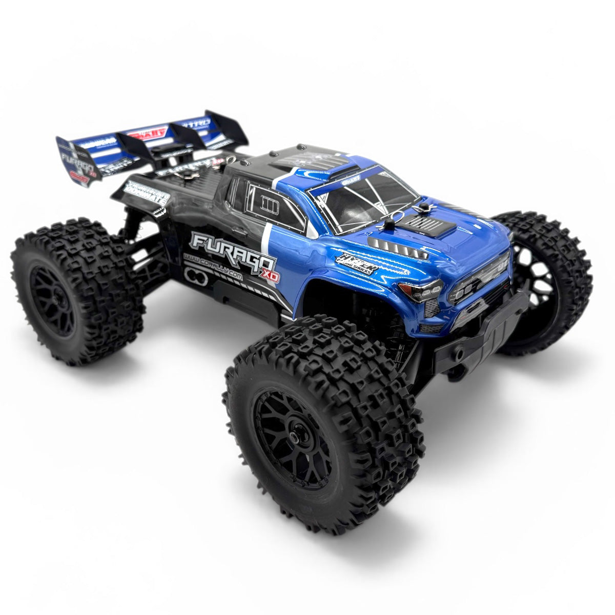 Team Corally Furago XD 1/12 4WD RTR Monster Truck Blue - 2S LiPo Ready