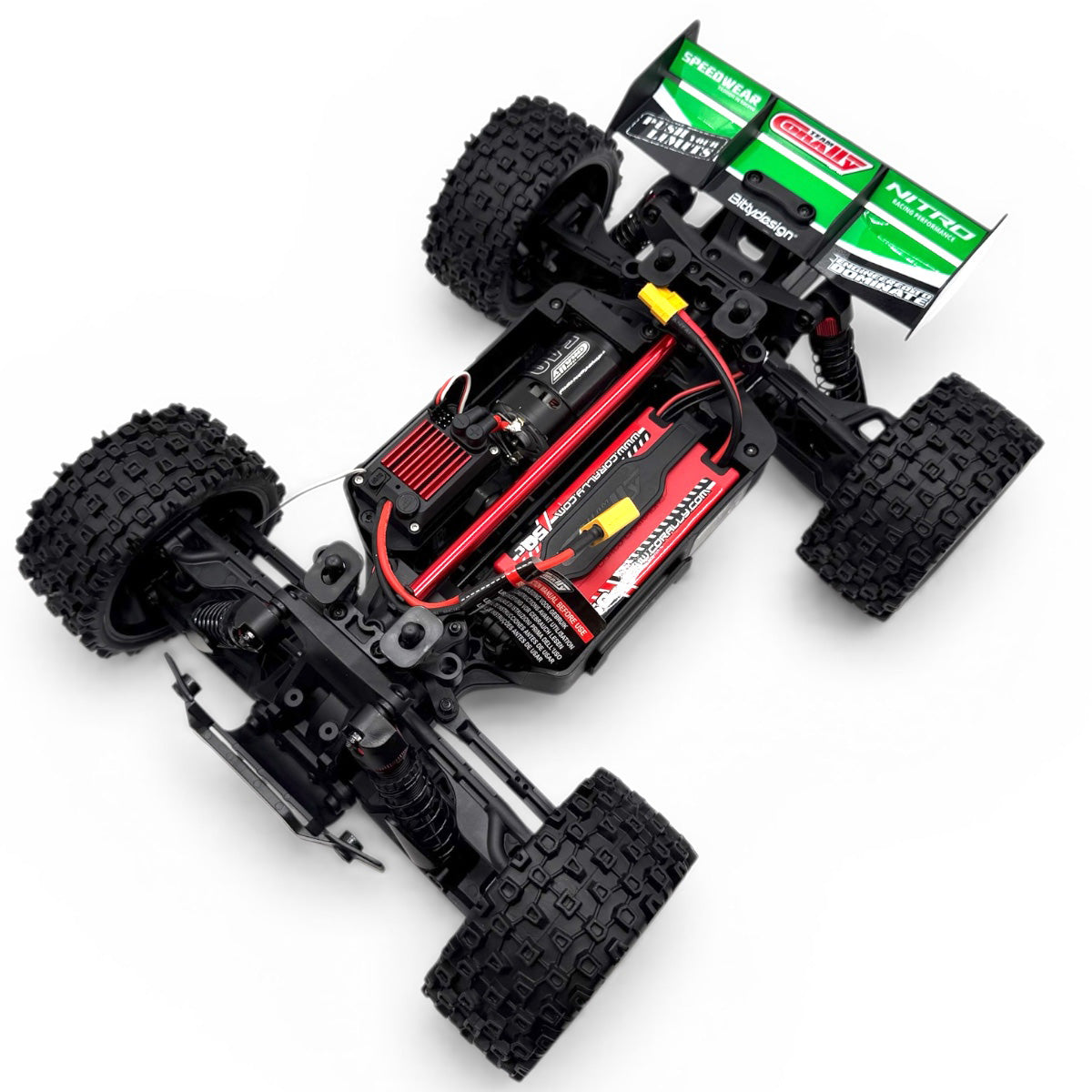 Team Corally Furago XD 1/12 4WD RTR Monster Truck Green - 2S LiPo Ready