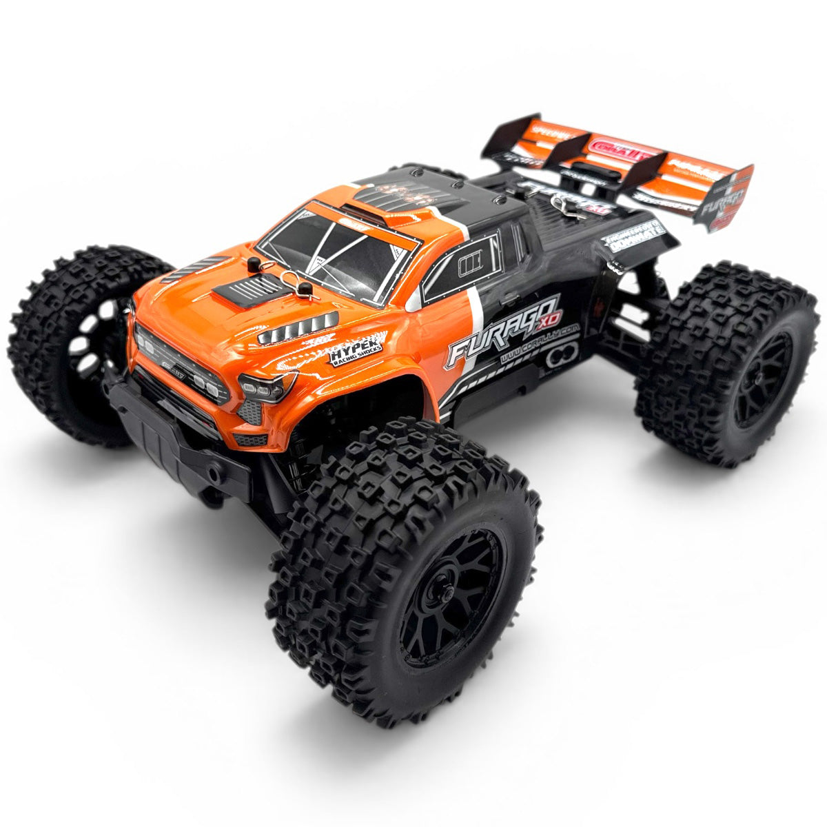 Team Corally Furago XD 1/12 4WD RTR Monster Truck Orange - 2S LiPo Ready