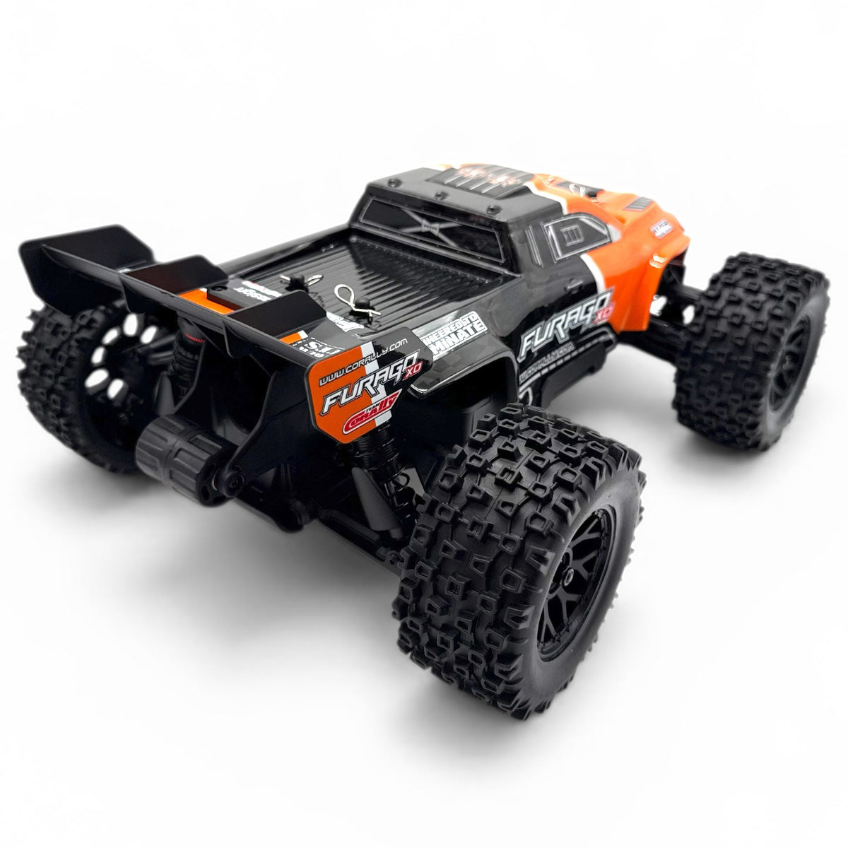 Team Corally Furago XD 1/12 4WD RTR Monster Truck Orange - 2S LiPo Ready