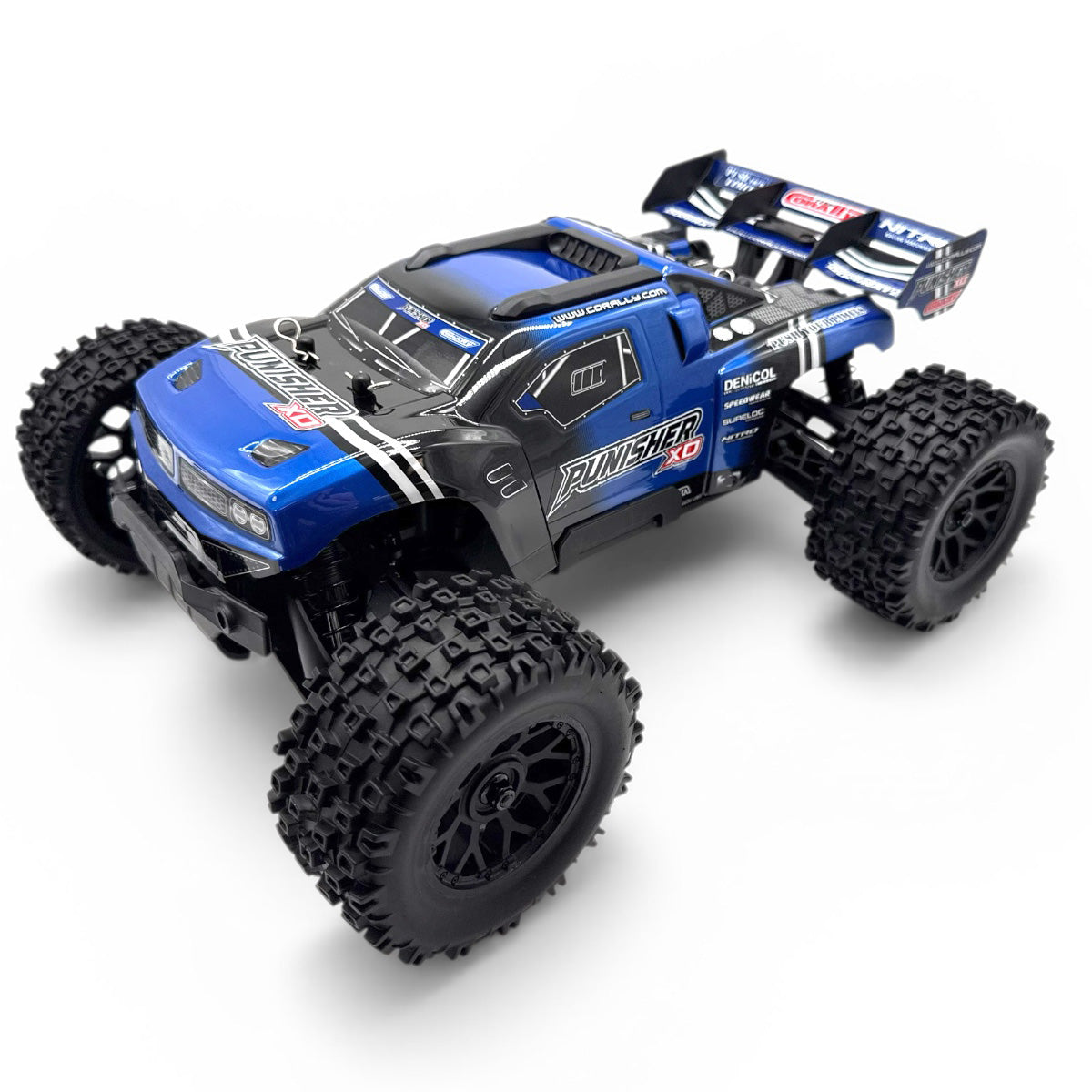 Team Corally Punisher XD 1/12 4WD RTR Monster Truck Blue - 2S LiPo Ready