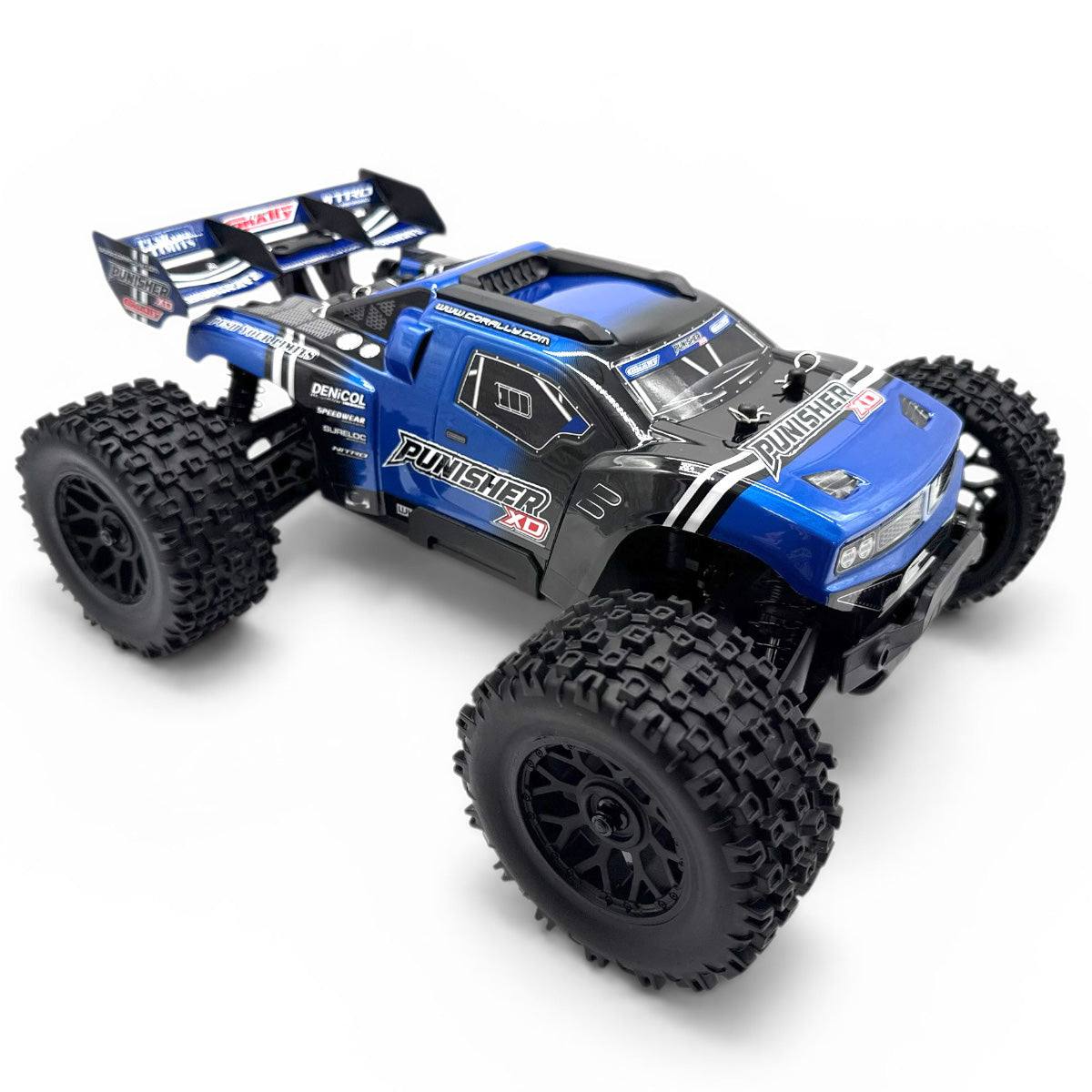 Team Corally Punisher XD 1/12 4WD RTR Monster Truck Blue - 2S LiPo Ready