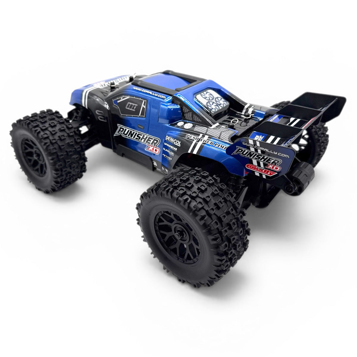 Team Corally Punisher XD 1/12 4WD RTR Monster Truck Blue - 2S LiPo Ready