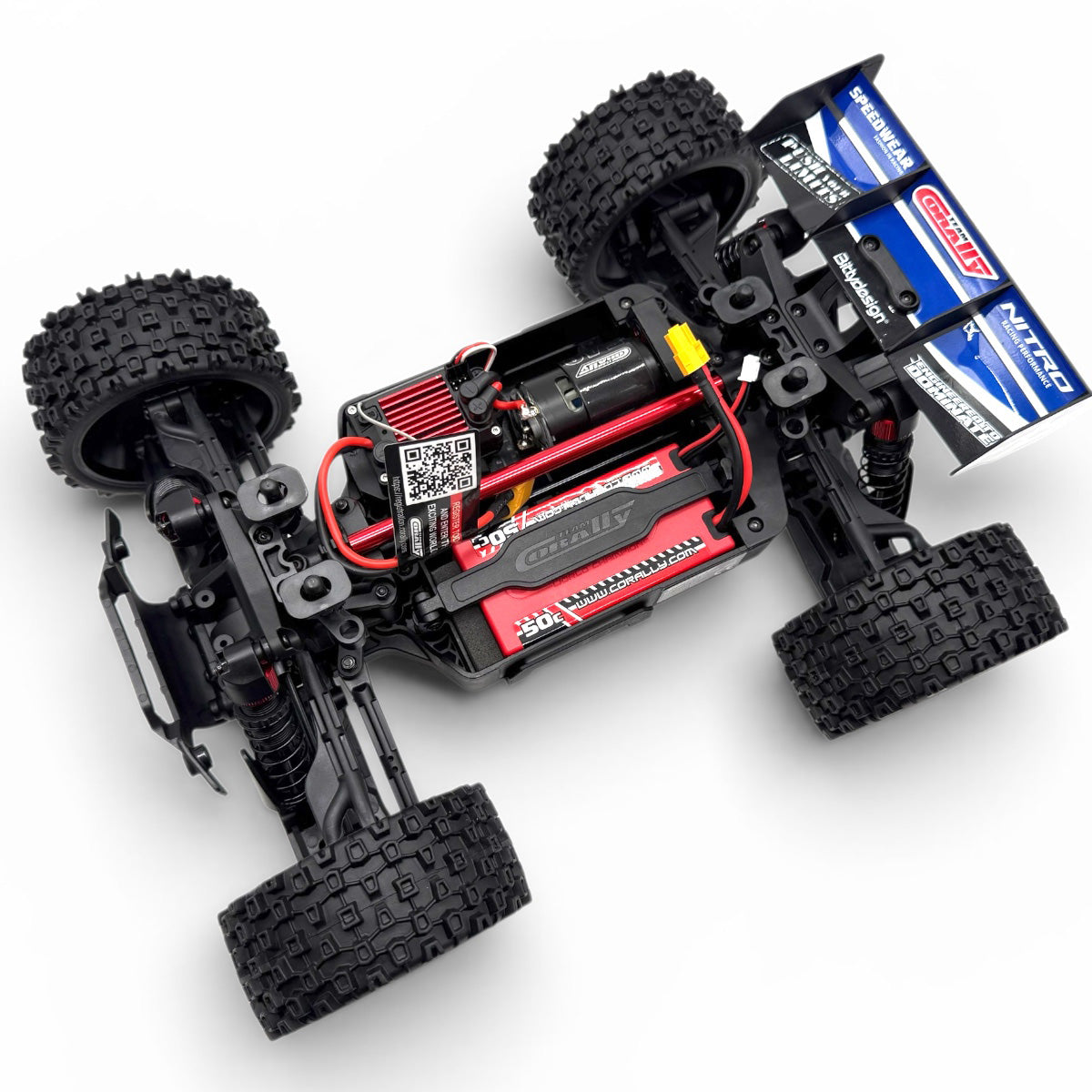 Team Corally Punisher XD 1/12 4WD RTR Monster Truck Blue - 2S LiPo Ready