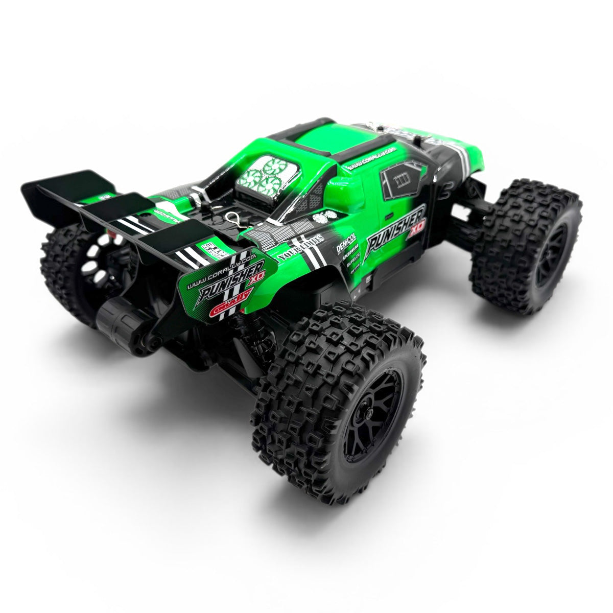 Team Corally Punisher XD 1/12 4WD RTR Monster Truck Green - 2S LiPo Ready