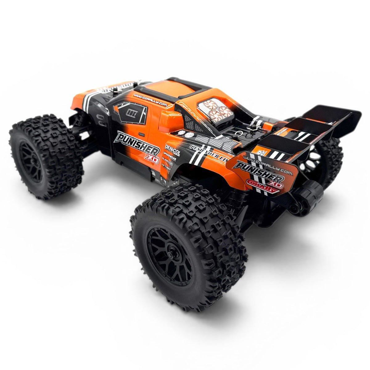 Team Corally Punisher XD 1/12 4WD RTR Monster Truck Orange - 2S LiPo Ready