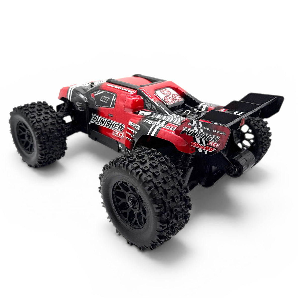 Team Corally Punisher XD 1/12 4WD RTR Monster Truck Red - 2S LiPo Ready
