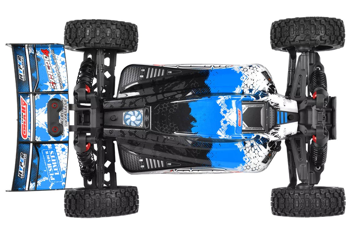 Corally Syncro-4 1/8 4S Brushless 4WD Off Road Buggy RTR - Blue COR00287-B