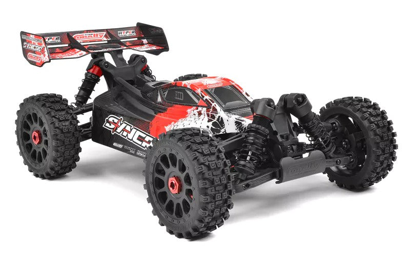 Corally Syncro-4 1/8 4S Brushless 4WD Off Road Buggy RTR - Red COR00287-R