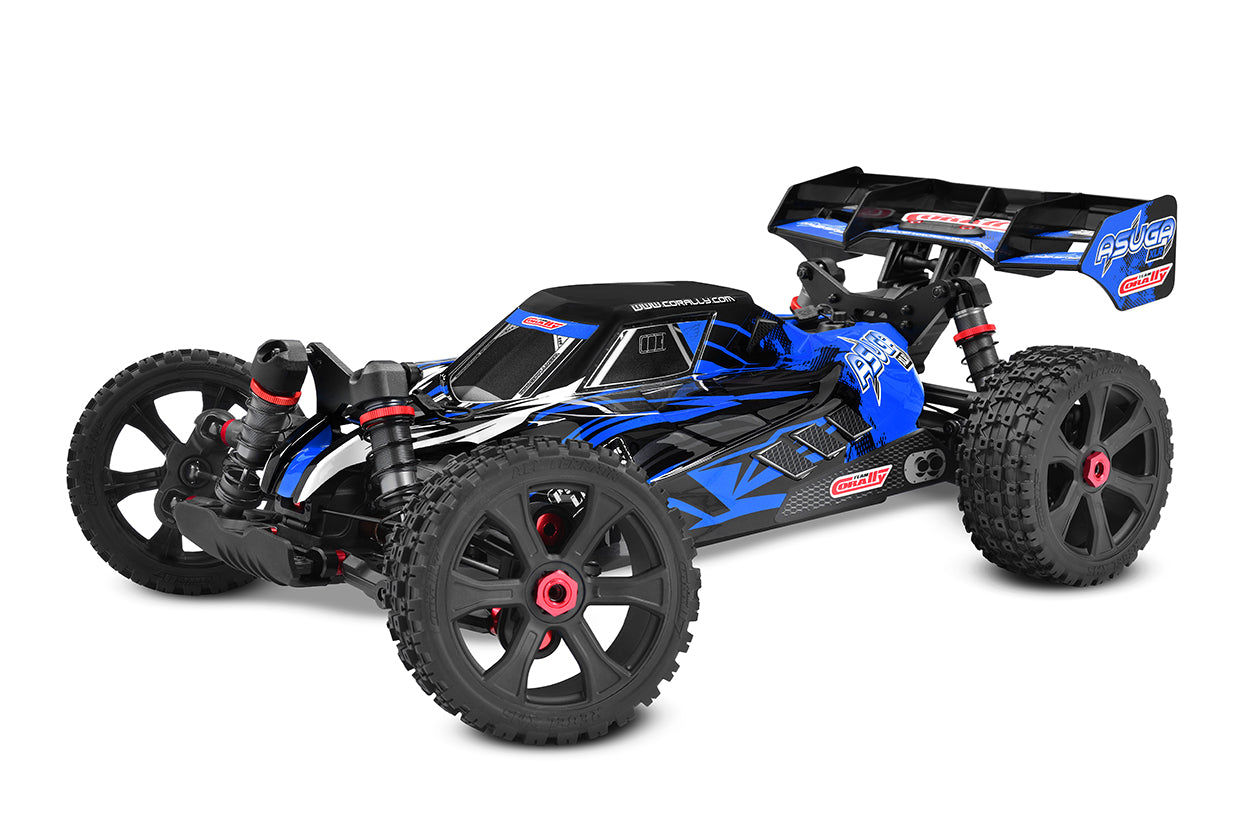 Corally Asuga XLR 6S RTR 4WD Brushless 1/7 Scale Buggy Blue