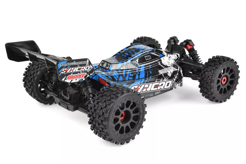 Corally Syncro 2WD 1/8 3-4S Brushless Off Road Buggy, RTR, Blue 00289-B