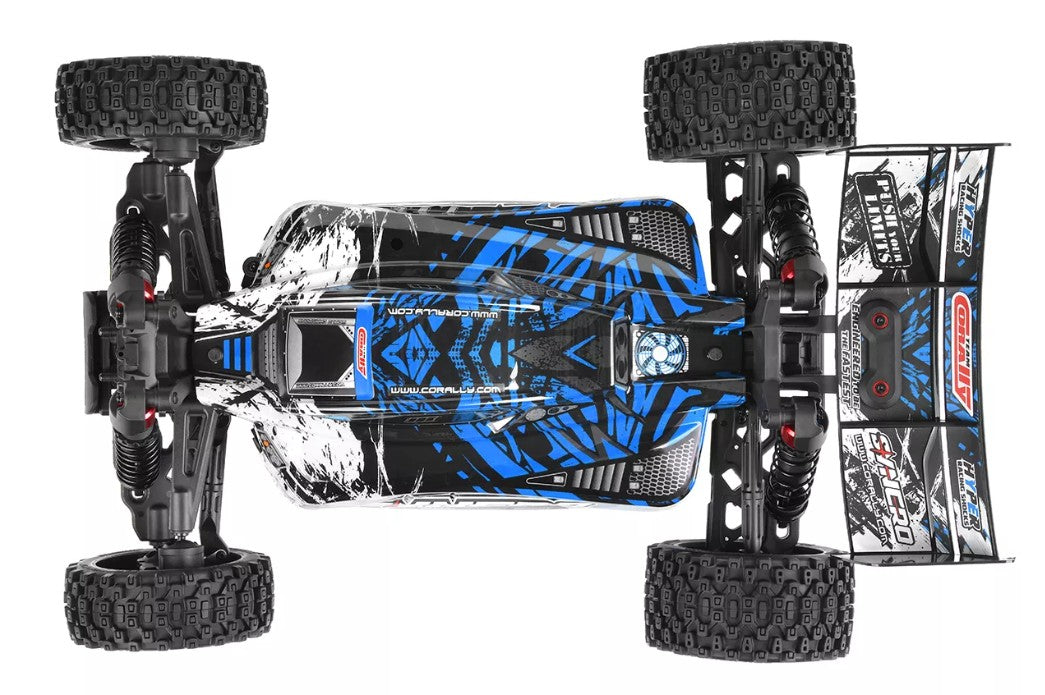 Corally Syncro 2WD 1/8 3-4S Brushless Off Road Buggy, RTR, Blue 00289-B