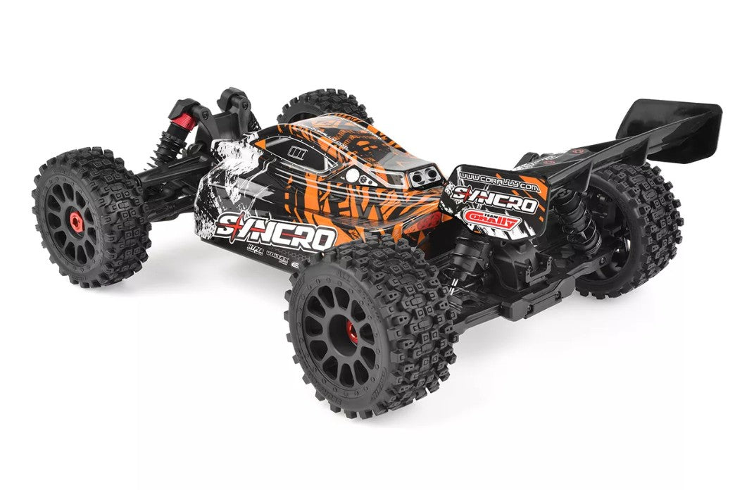 Corally Syncro 2WD 1/8 3-4S Brushless Off Road Buggy, RTR, Orange 00289-O