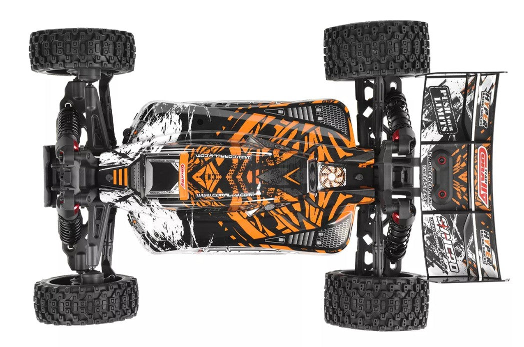 Corally Syncro 2WD 1/8 3-4S Brushless Off Road Buggy, RTR, Orange 00289-O