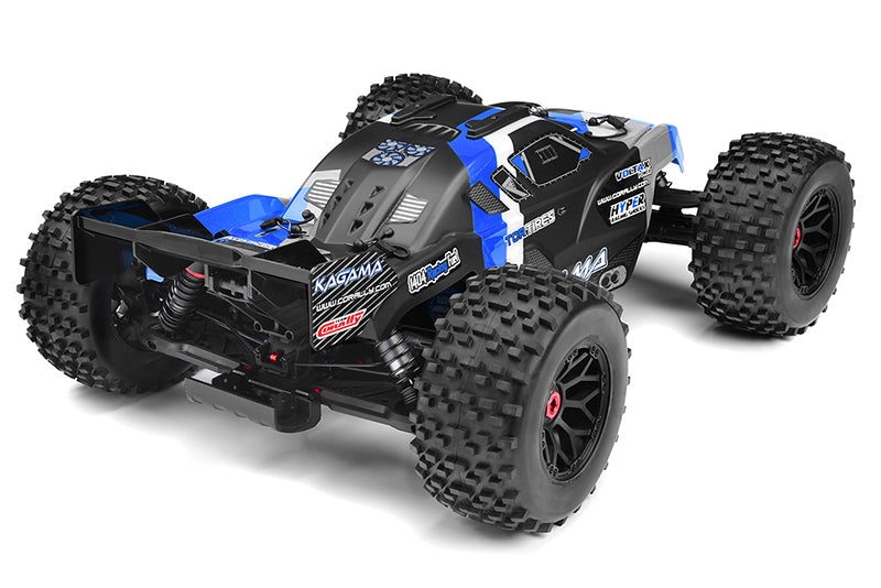 Corally Kagama XP 6S 1/8 4WD Monster Truck Roller Chassis Version Blue