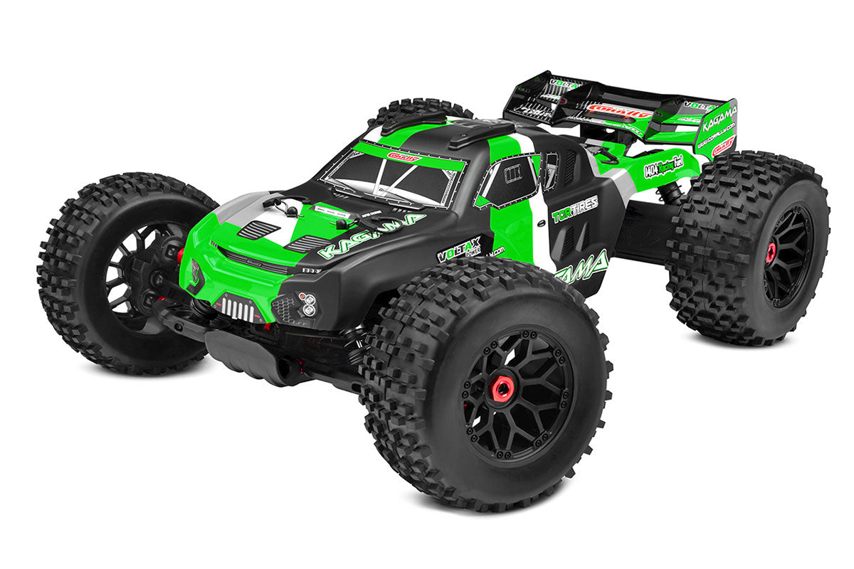Corally Kagama XP 6S 1/8 4WD Monster Truck Roller Chassis Version Green