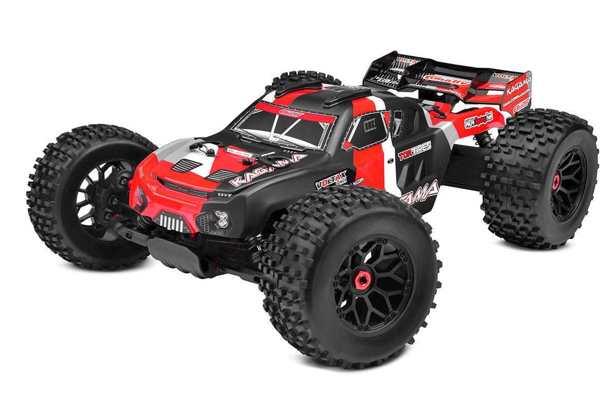 Corally Kagama XP 6S 1/8 4WD Monster Truck Roller Chassis Version Red