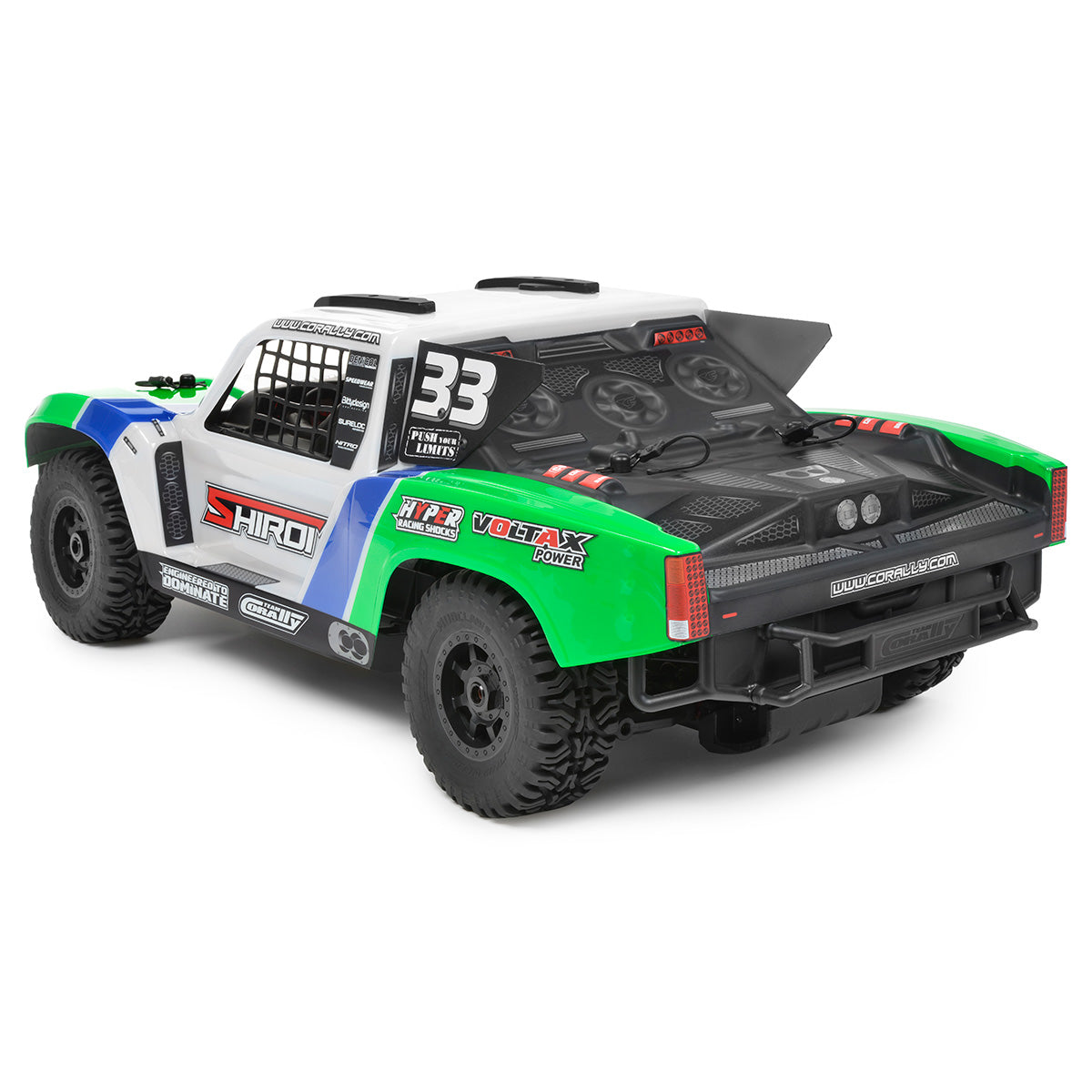 Corally Shiroi XP6 1/8 6S Short Course Truck – Roller (Green) 00478‑G