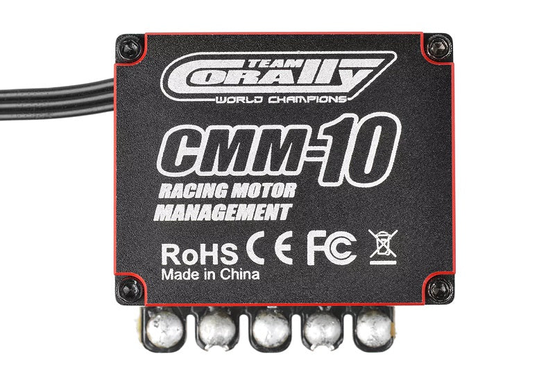 Corally CMM‑10 Racing Controller – 2–3S • 220A • 6–7.4V / 5A BEC (53030)