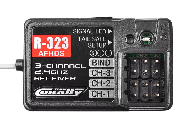 Corally R-323 AFHDS 3 - Channel Receiver - 2.4 GHz Digital | RC 2.4GHz Radio Component