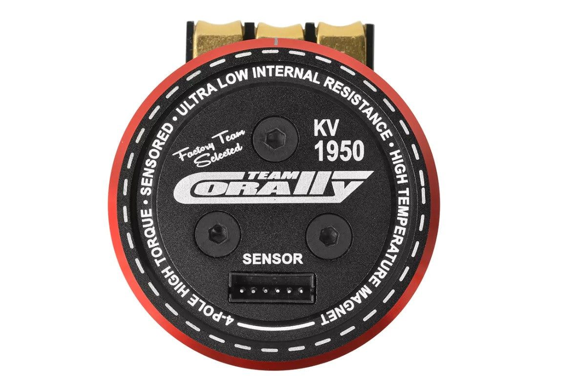 Corally Pista 805 Sensored Brushless Motor 4-Pole 1950KV 61313