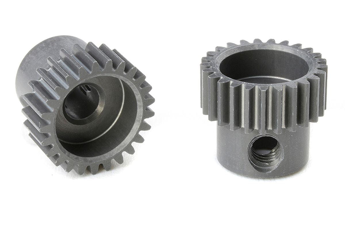 Corally 64DP 25T Short Pinion Gear – Hard-Anodized 7075 Aluminum Race Pinion