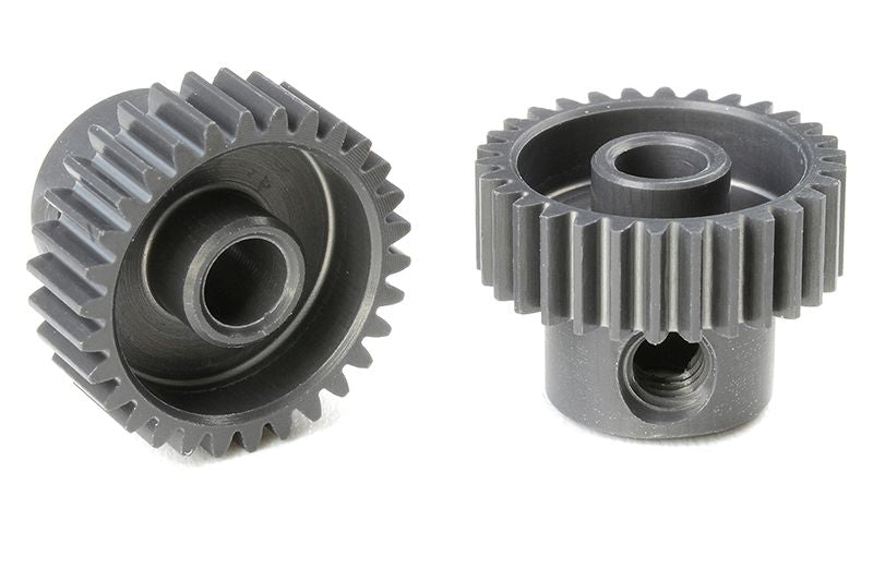 Corally 64DP 30T Short Pinion Gear – Hard-Anodized 7075 Aluminum Race Pinion