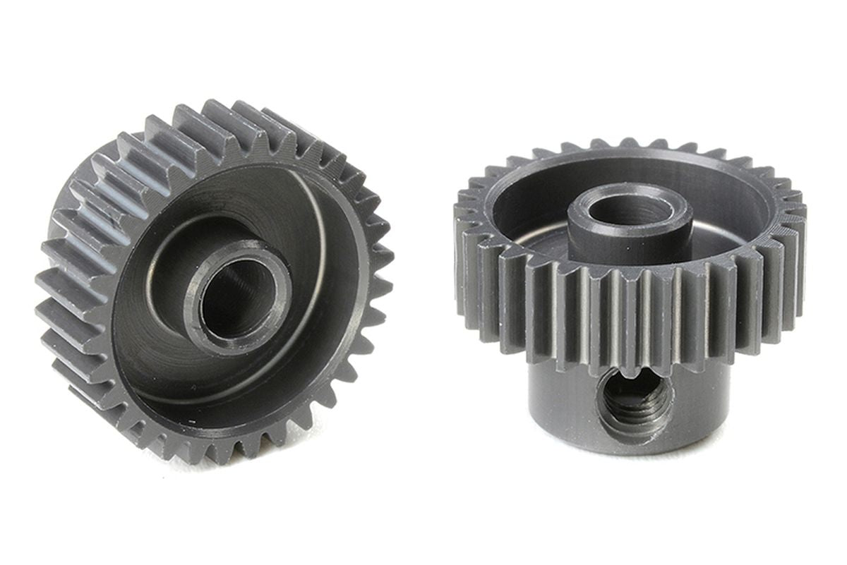 Corally 64DP 32T Short Pinion Gear – Hard-Anodized 7075 Aluminum Race Pinion