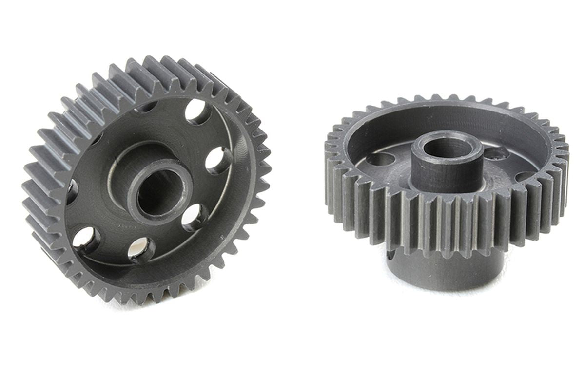 Corally 64DP 39T Short Pinion Gear – Hard-Anodized 7075 Aluminum Race Pinion