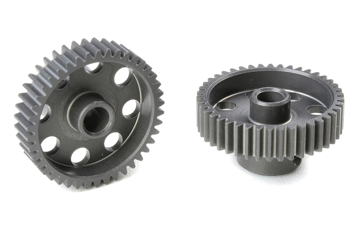 Corally 64DP 42T Short Pinion Gear – Hard-Anodized 7075 Aluminum Race Pinion