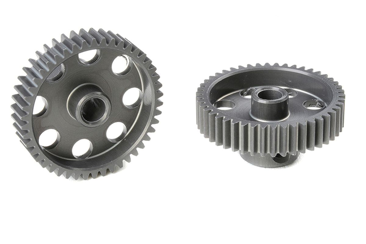 Corally 64DP 46T Short Pinion Gear – Hard-Anodized 7075 Aluminum Race Pinion