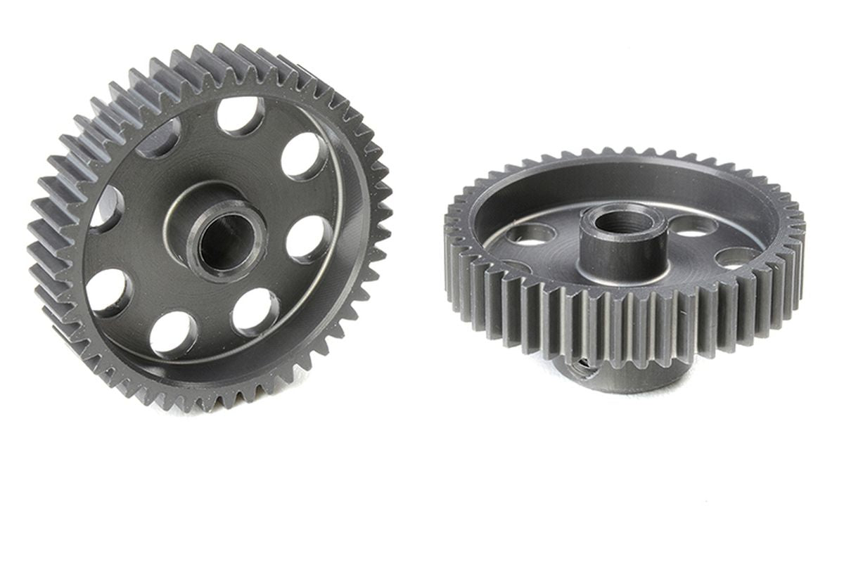 Corally 64DP 48T Short Pinion Gear – Hard-Anodized 7075 Aluminum Race Pinion