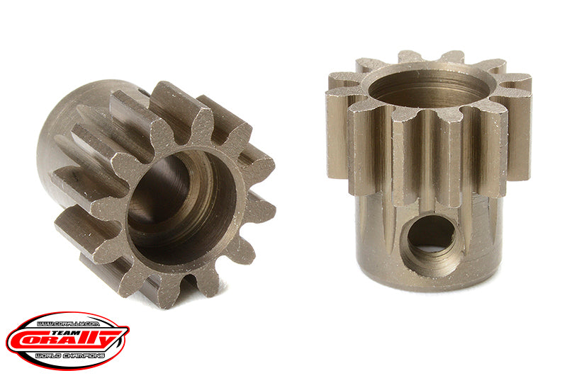 Corally M1.0 Pinion 12T Short Hardened Steel | RC Drivetrain Gear