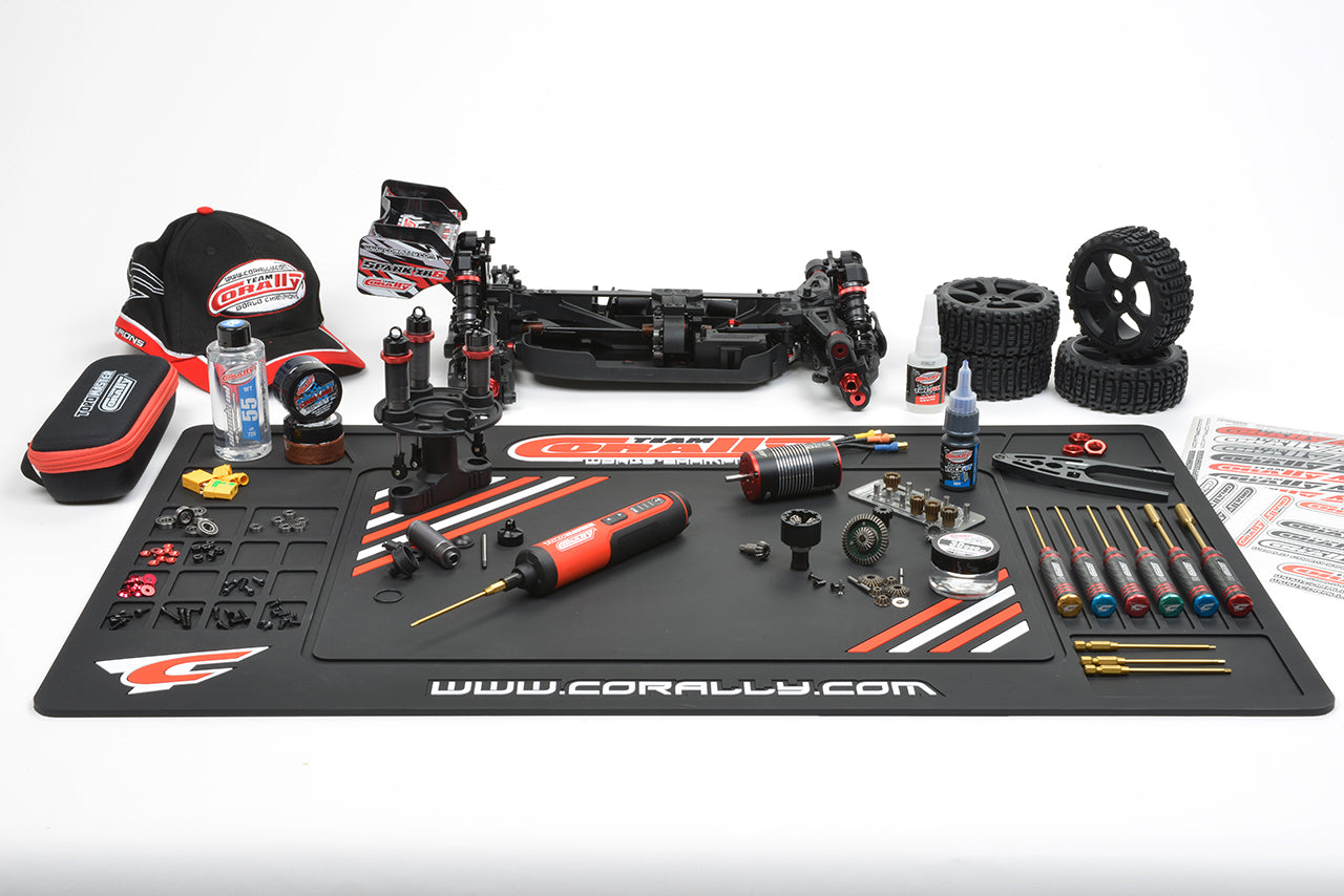 Team Corally Rubber RC Pit Mat Work Space 90280