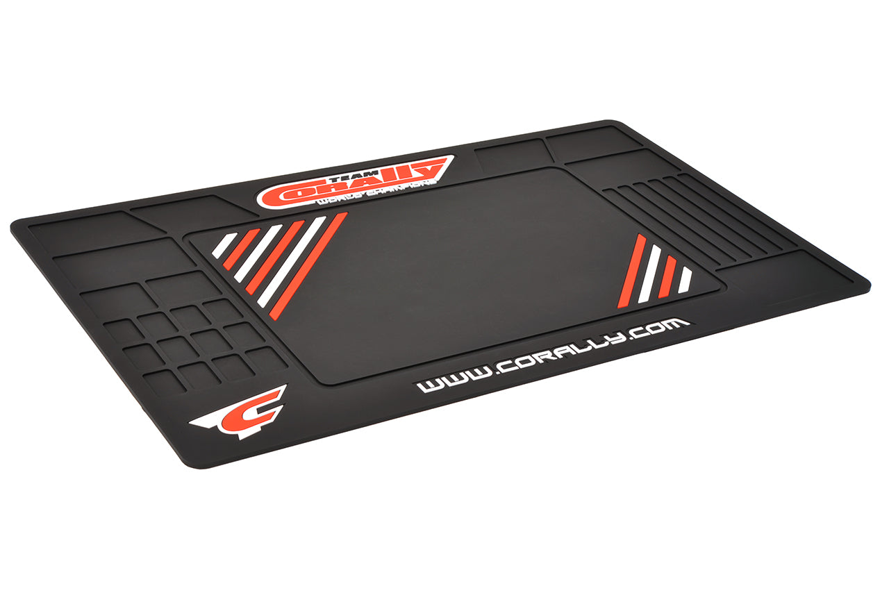 Team Corally Rubber RC Pit Mat Work Space 90280