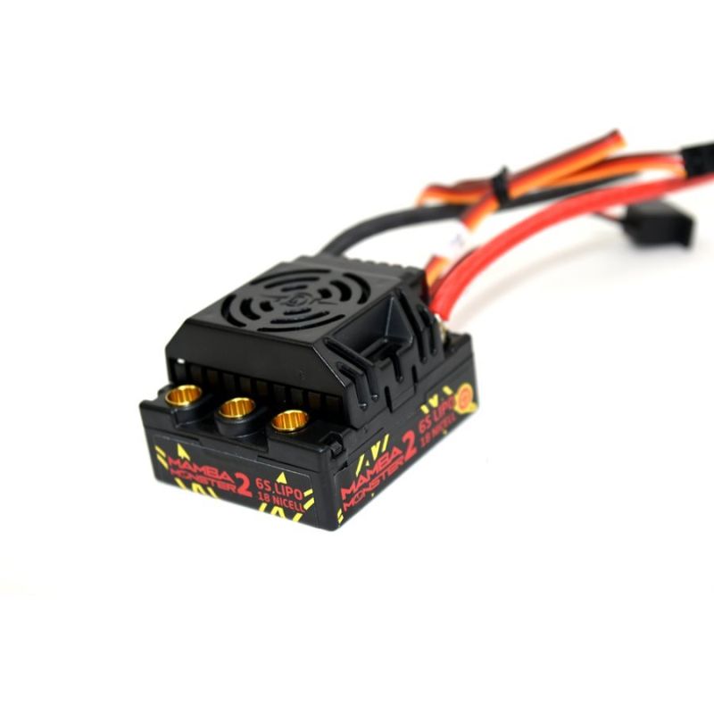 Castle Creations Monster 2 1:8th 25V ESC Waterproof w/2650KV V2 Motor 010-0108-06