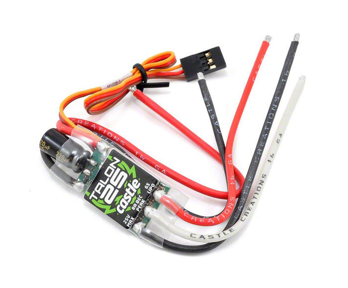 Castle Creations Talon 25 Amp ESC 6S / 25V with 8 Amp BEC 010-0128-00