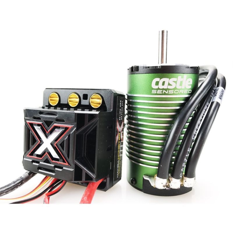 Castle Creations Monster X 25.2V ESC, 8A Peak BEC w/1512-2650KV V2 Sensored 010-0145-07