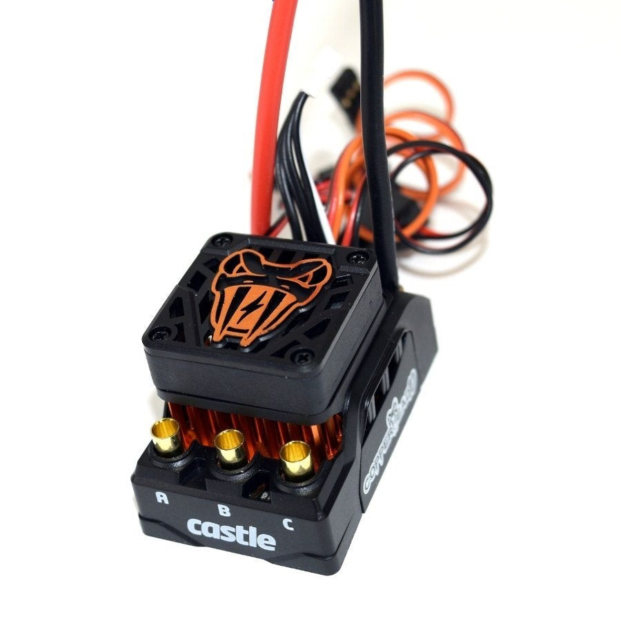 Castle Creations Copperhead 10 Waterproof 1/10 Scale Sensored Brushless ESC