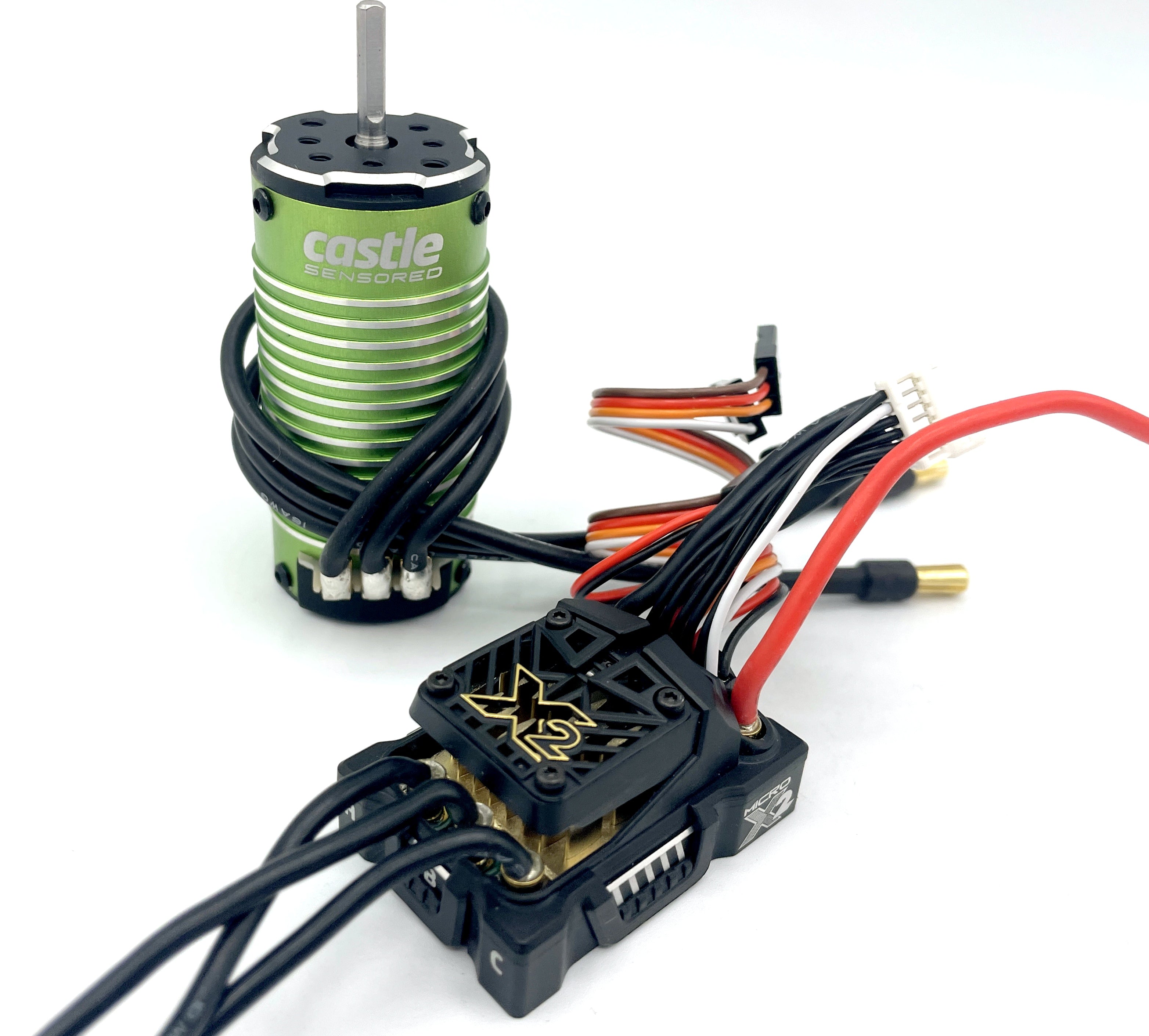 Castle Creations Mamba Micro X2 16.8V WP ESC 5600KV Sensored Motor