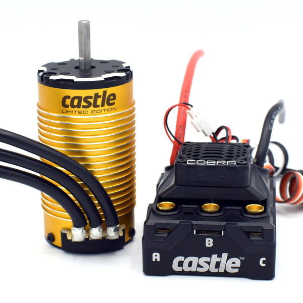 cses monsters Castle Creations Cobra 8 6S ESC + 1515-2200kV V2 Sensored Brushless Mo