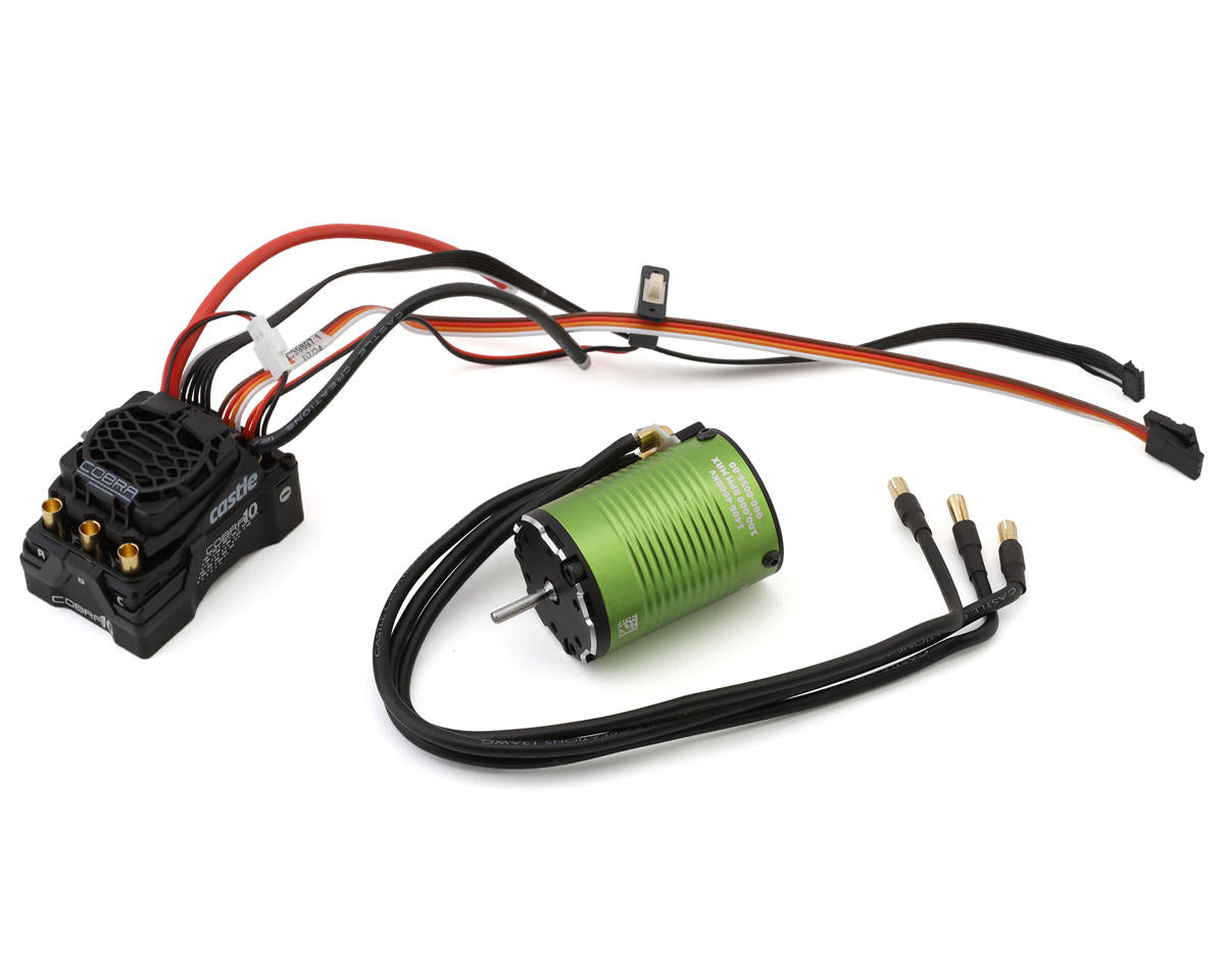 Castle Creations Cobra 10 6S 1/10 Brushless Combo w/1406 Sensored Motor (4600kV) 010-0174-01