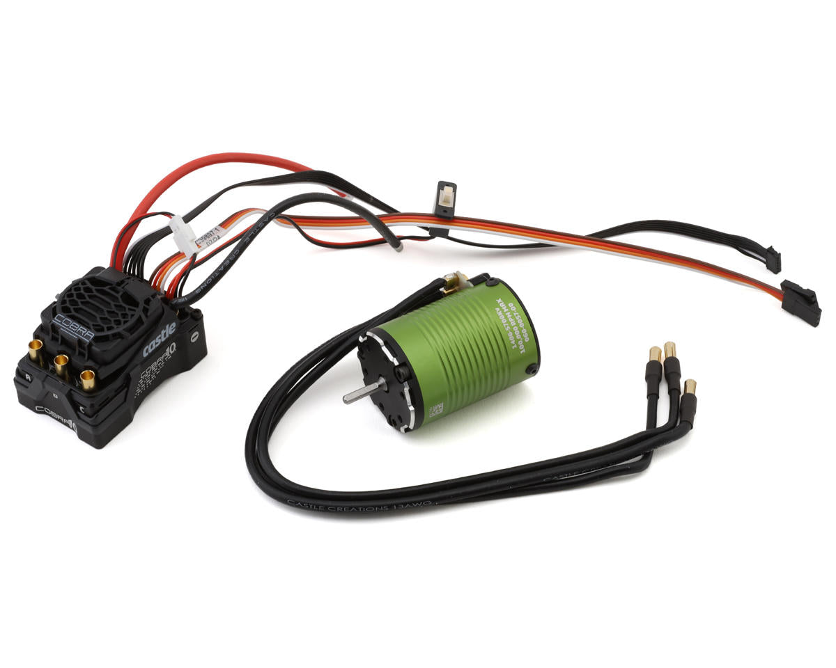 Castle Creations Cobra 10 6S 1/10 Brushless Combo w/1406 Sensored Motor (5700kV) 010-0174-02