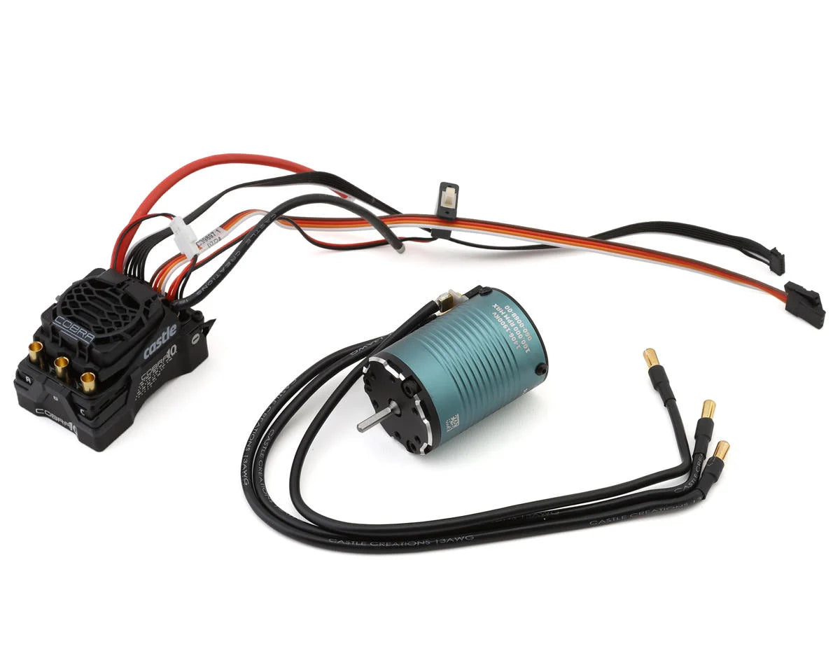 Castle Creations Cobra 10 6S 1/10 Brushless Combo w/1406 Sensored Motor (1900kV) 010-0174-05