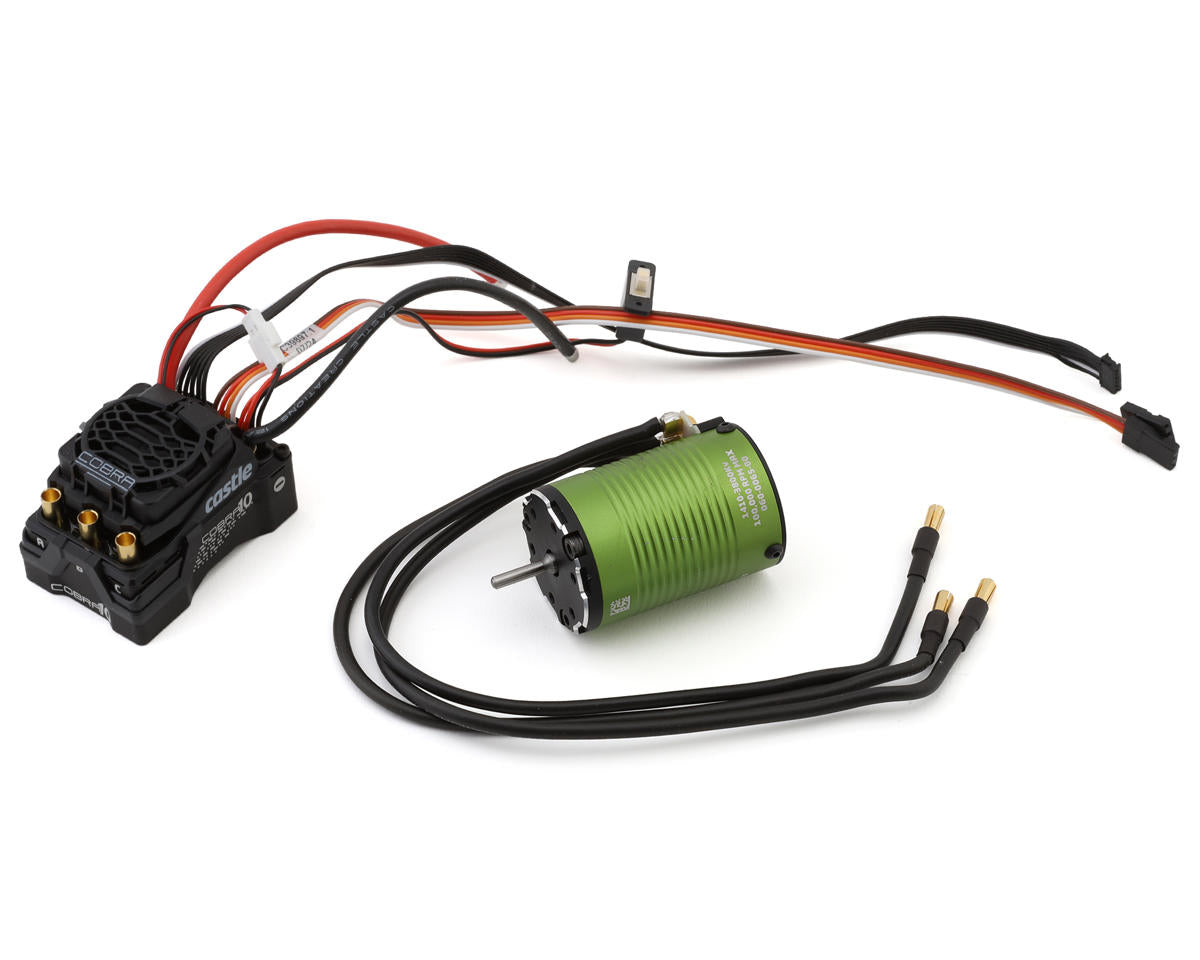 Castle Creations Cobra 10 6S 1/10 Brushless Combo w/1410 Sensored Motor (3800kV) (SCT Edition) 010-0174-09