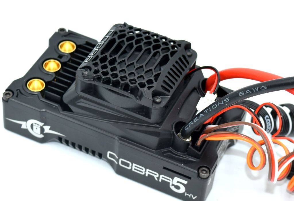 Castle Creations Cobra 5 HV, 12S, 50.4V ESC, 20A Peak BEC 010-0178-00