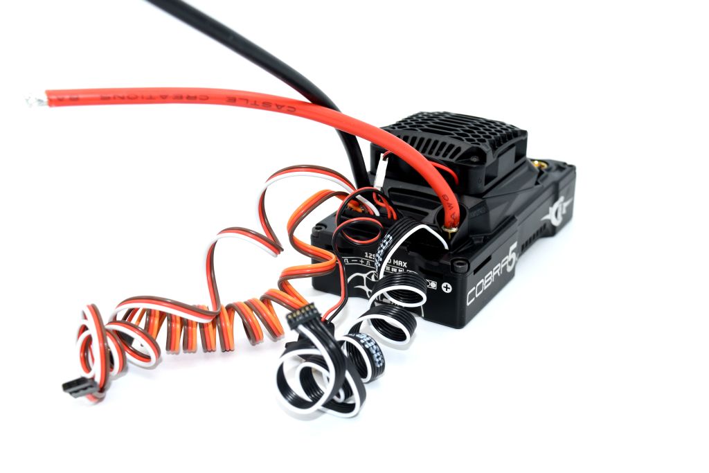 Castle Creations Cobra 5 HV, 12S, 50.4V ESC, 20A Peak BEC 010-0178-00